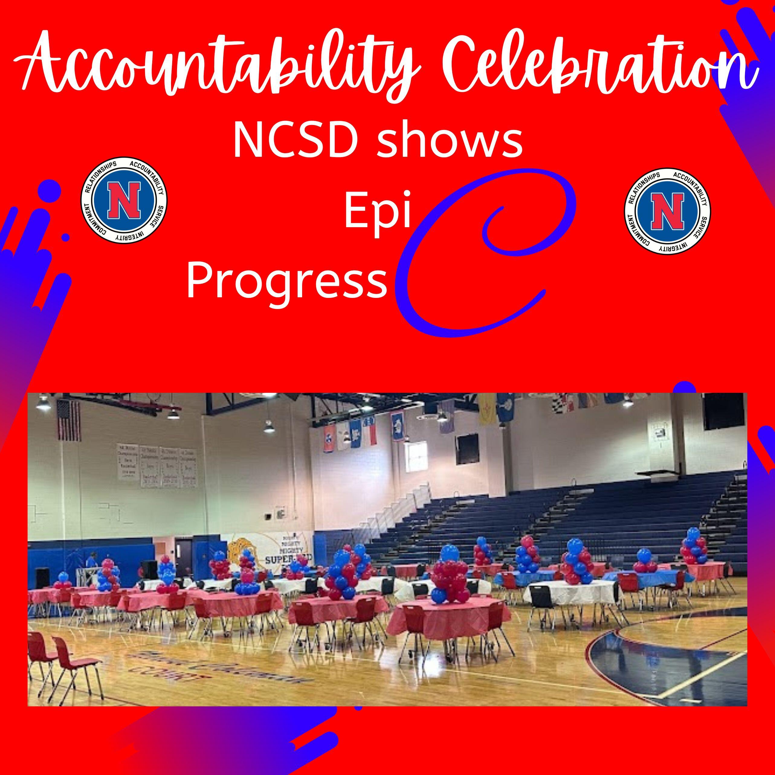Accountability Celebration - NCSD Shows Epi Progress