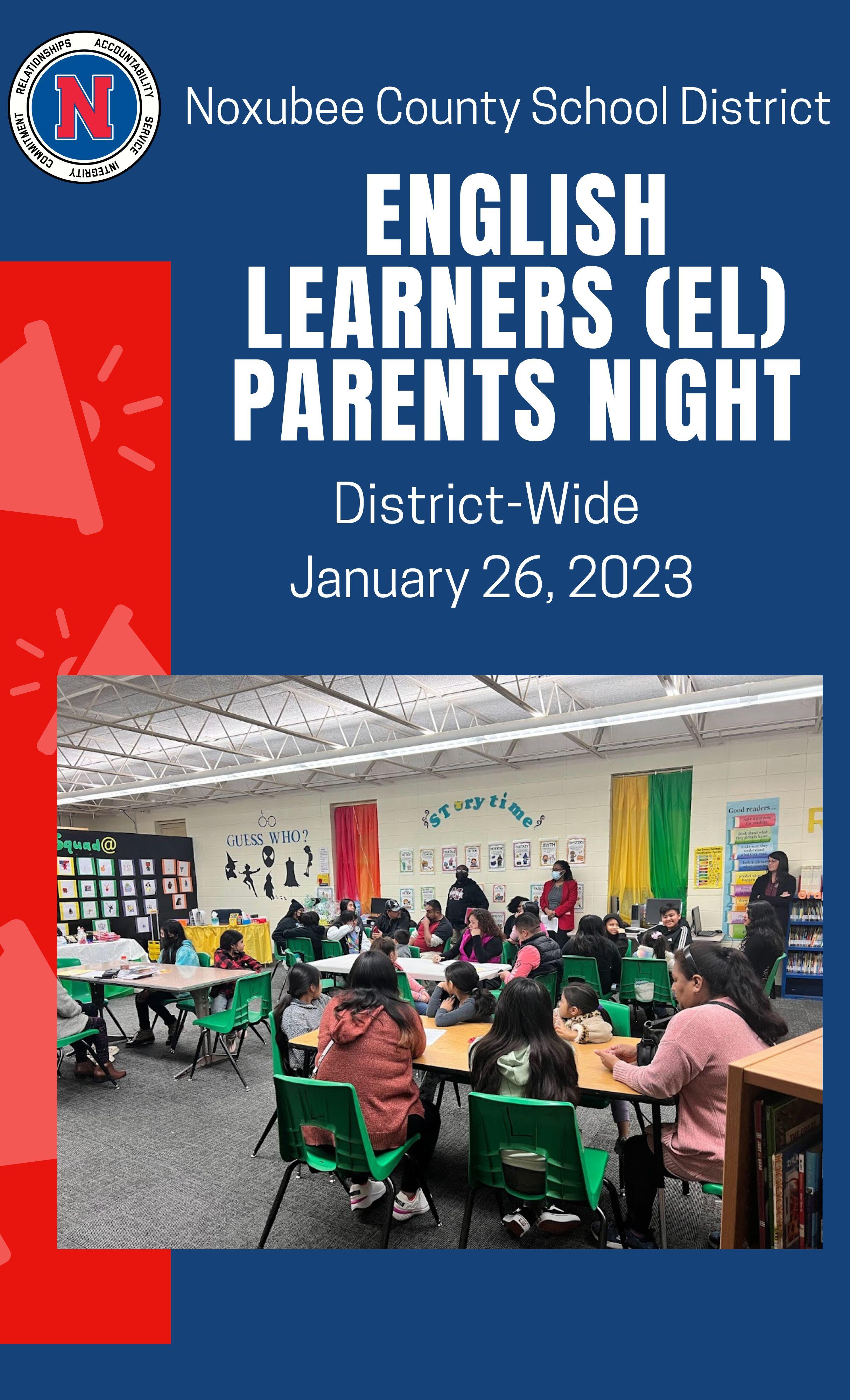English Learners Parents Night