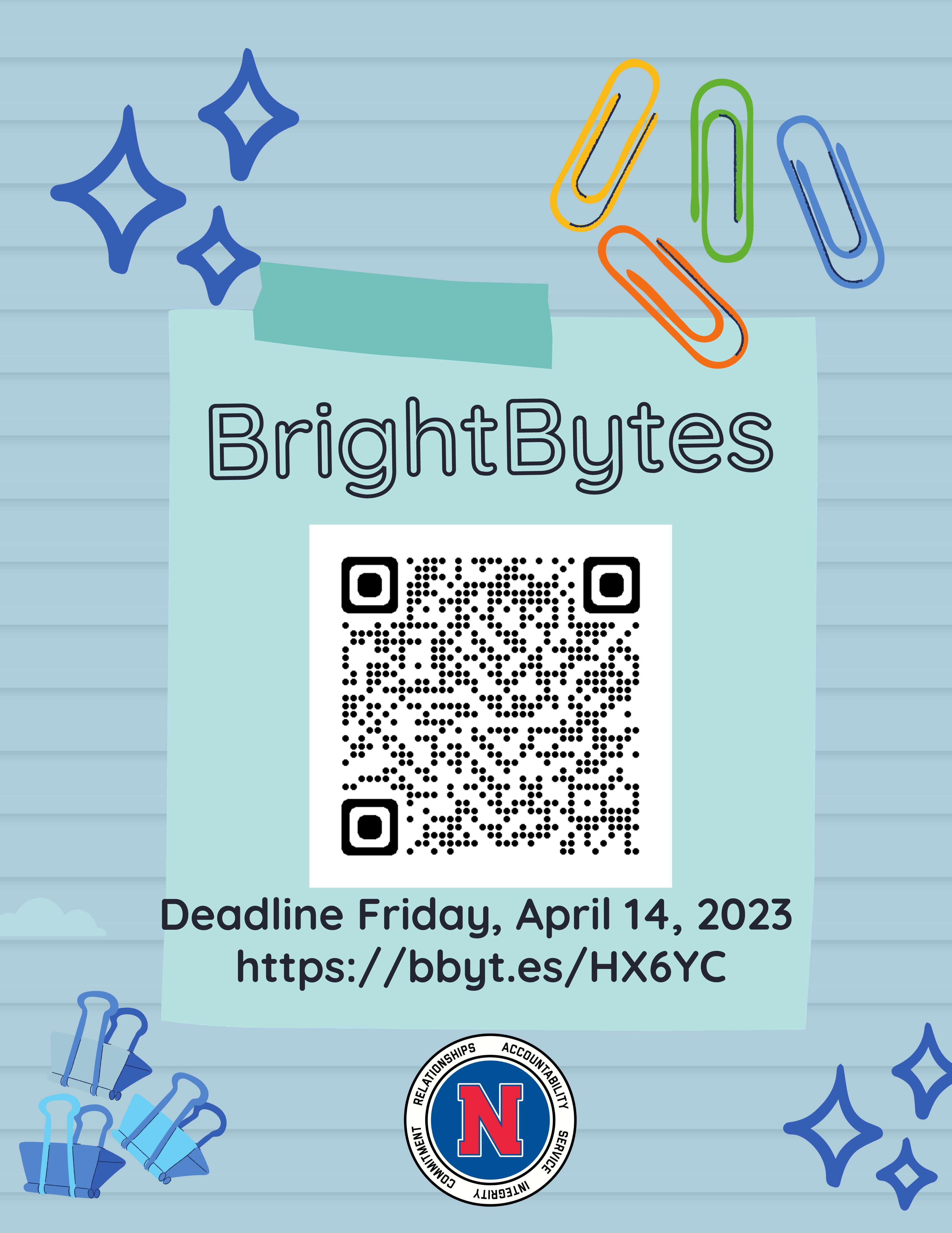 BrightBytes Spring 2023 Survey QR Code